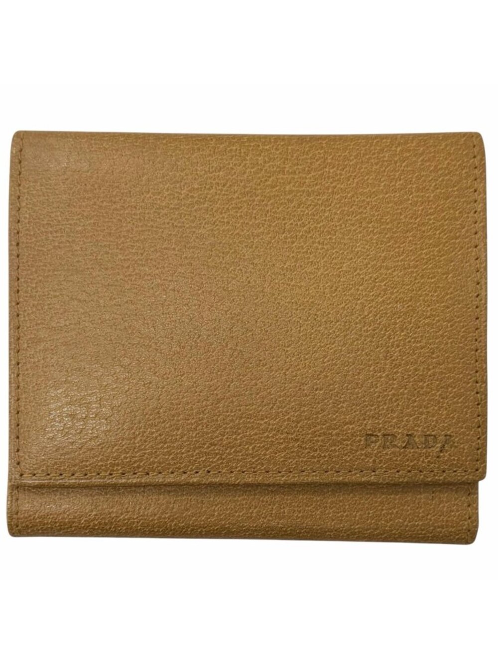 Prada Leather Logo Wallet